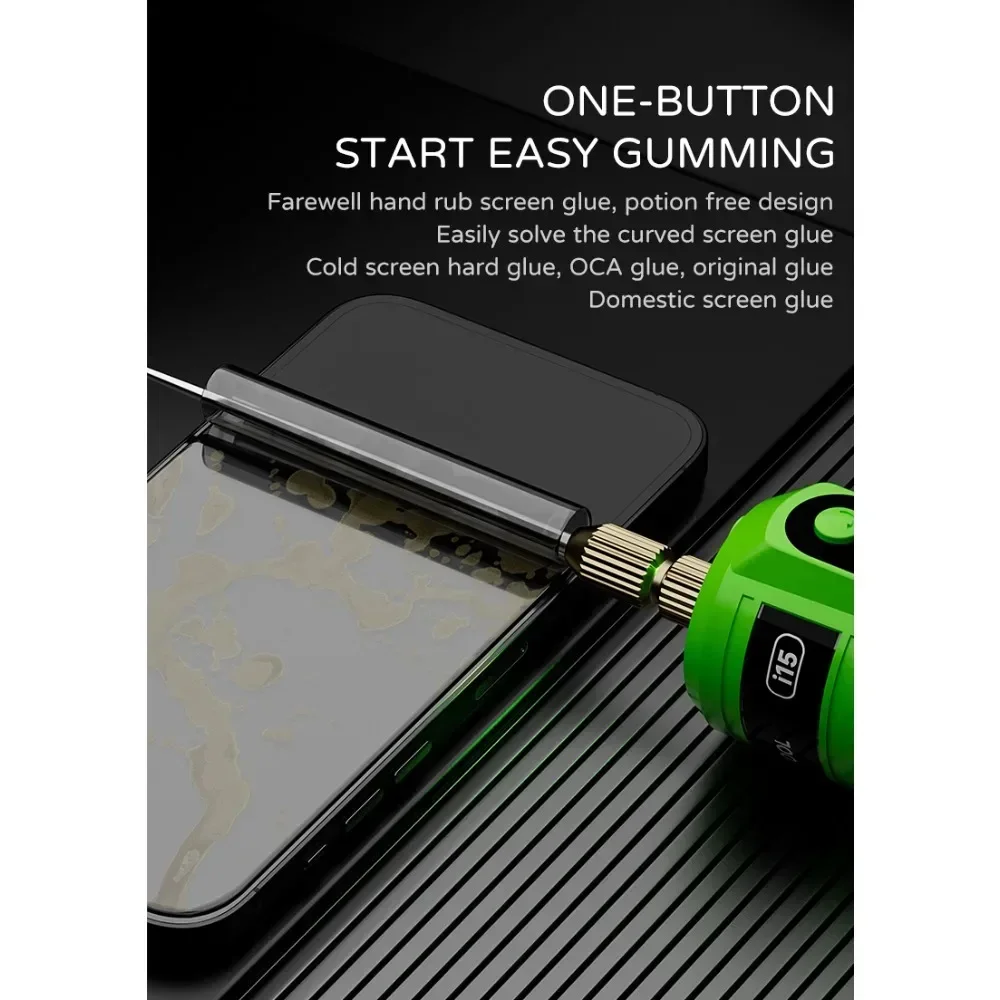 IFIXES I15 Mobile Phone Screen OCA Glue Remover Electric Cutting Grinder Machine for Phone Screen OCA Polarized Clean Tool