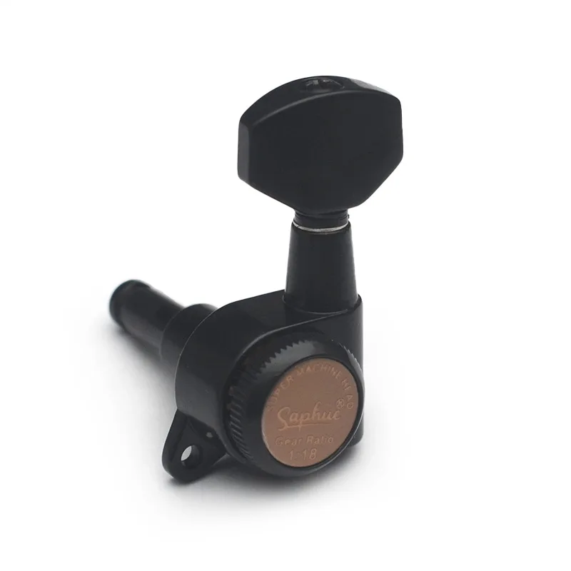 8-string Zinc Alloy Guitar Tuners High-quality Precise Enclosed Self-locking Guitar Tuning Pegs Musical Instrument Accessory