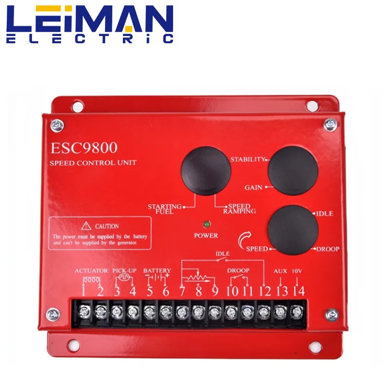 Original Fedex ESC9800 Speed Controller Control Board Automatic Speed Control ESC9800 for Generator Spare Part