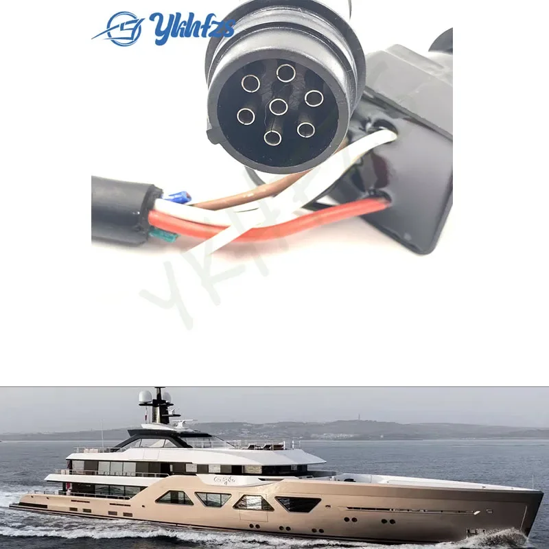 For Yamaha Outboard Motor Accessories 7-core Wire Harness Lock MAIN SWITCH ASSY 6H3-82510-03