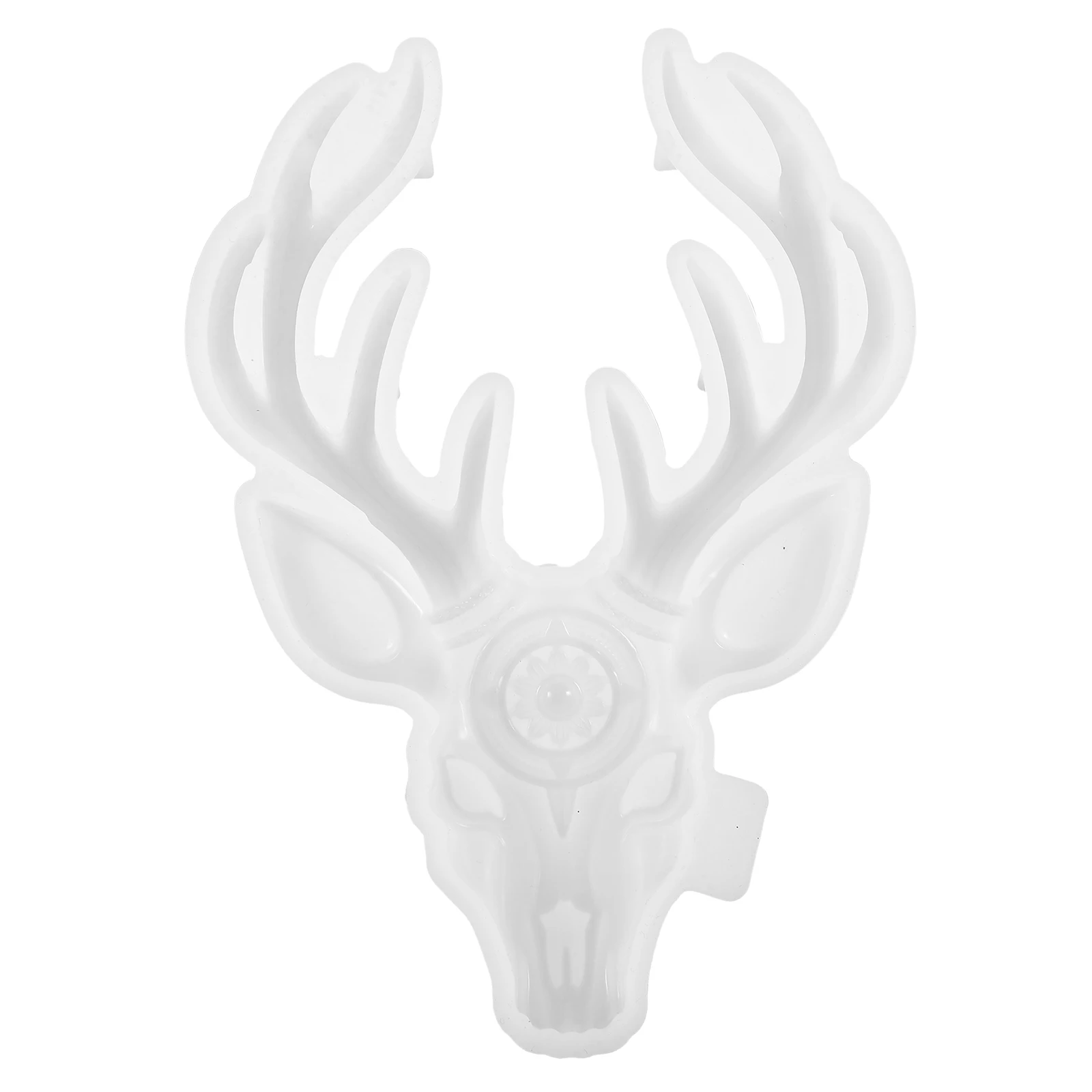 

Crafts Deer Shaped Silicone Mold 9466 Skull Antler Pendant for Epoxy Resin Wall Art Decor Practical Nonstick