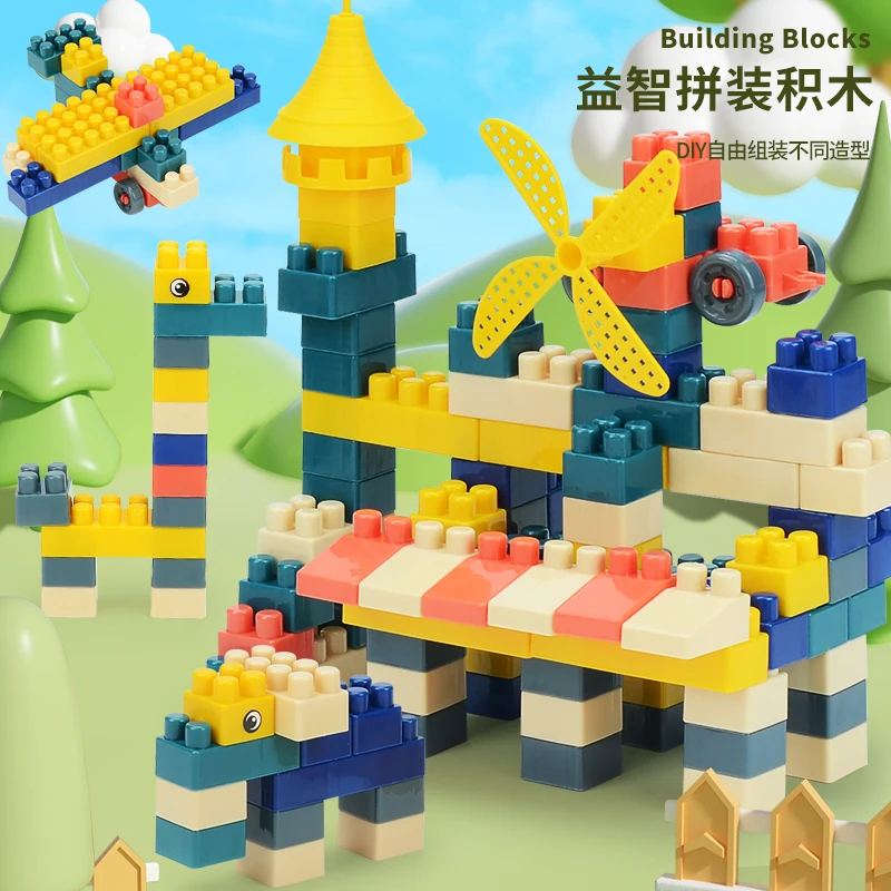 Mega Animal Slide Bricks For Children Marble Race Run Maze Ball Toys Building Blockss Funnel Slide Blocks Toys For Children