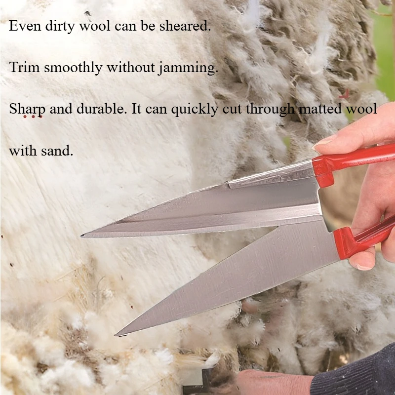 

13inch Heavy Duty Wool Shears Garden Pruners Portable Small Branch Cutters Grass Shears Gardening Hardware Tools