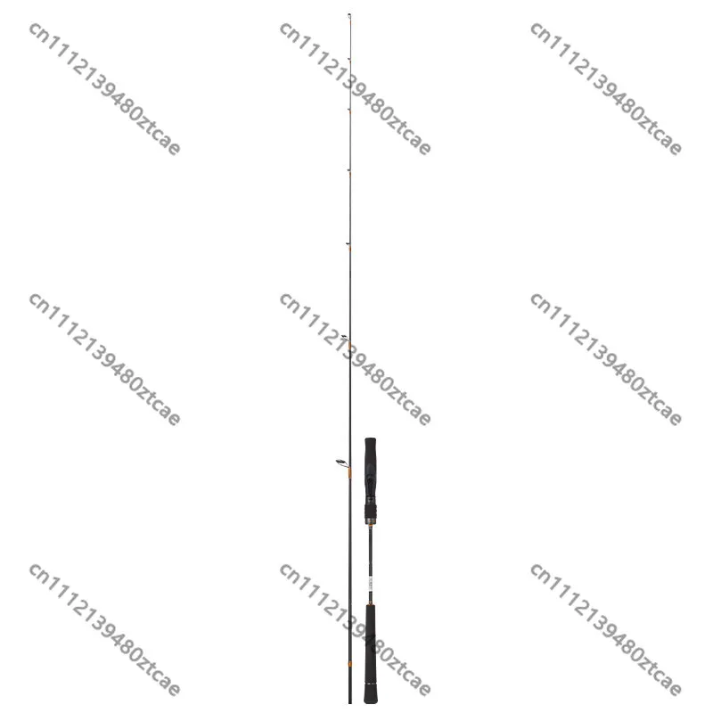 1.5-Piece Jigging Rod Solid Lightweight Offshore Boat Fishing Rod Slow & Fast Action for Spanish Mackerel Fishing