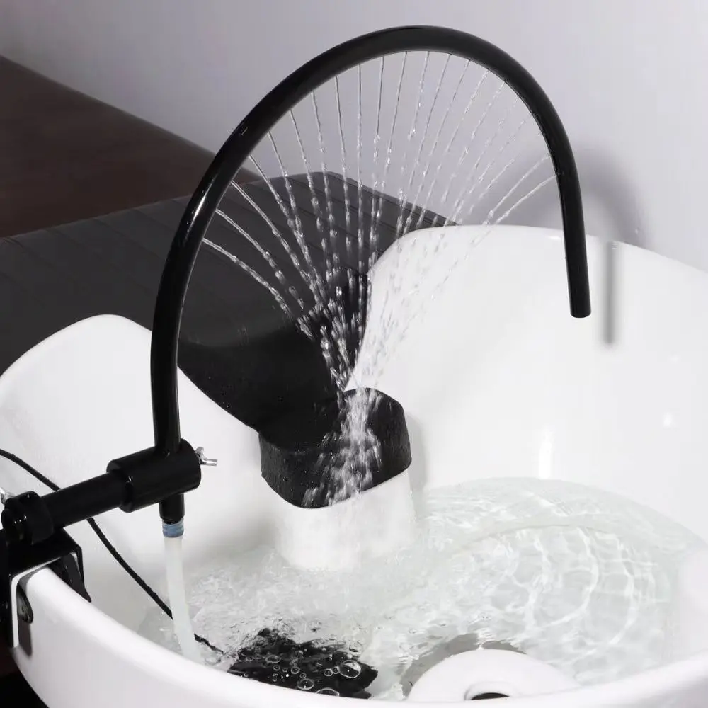 

Head Spa Water Frame for Shampoo Bowl Portable Salon Waterfall Outlet Equipment with Water Flow Switch