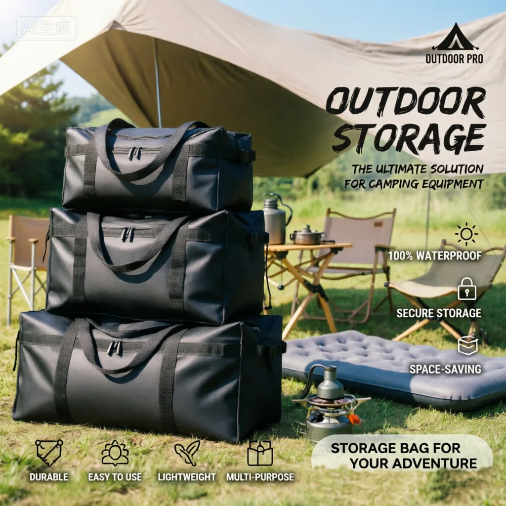 Camping Cooking Table - Torba o dużej pojemności, wykonana z
