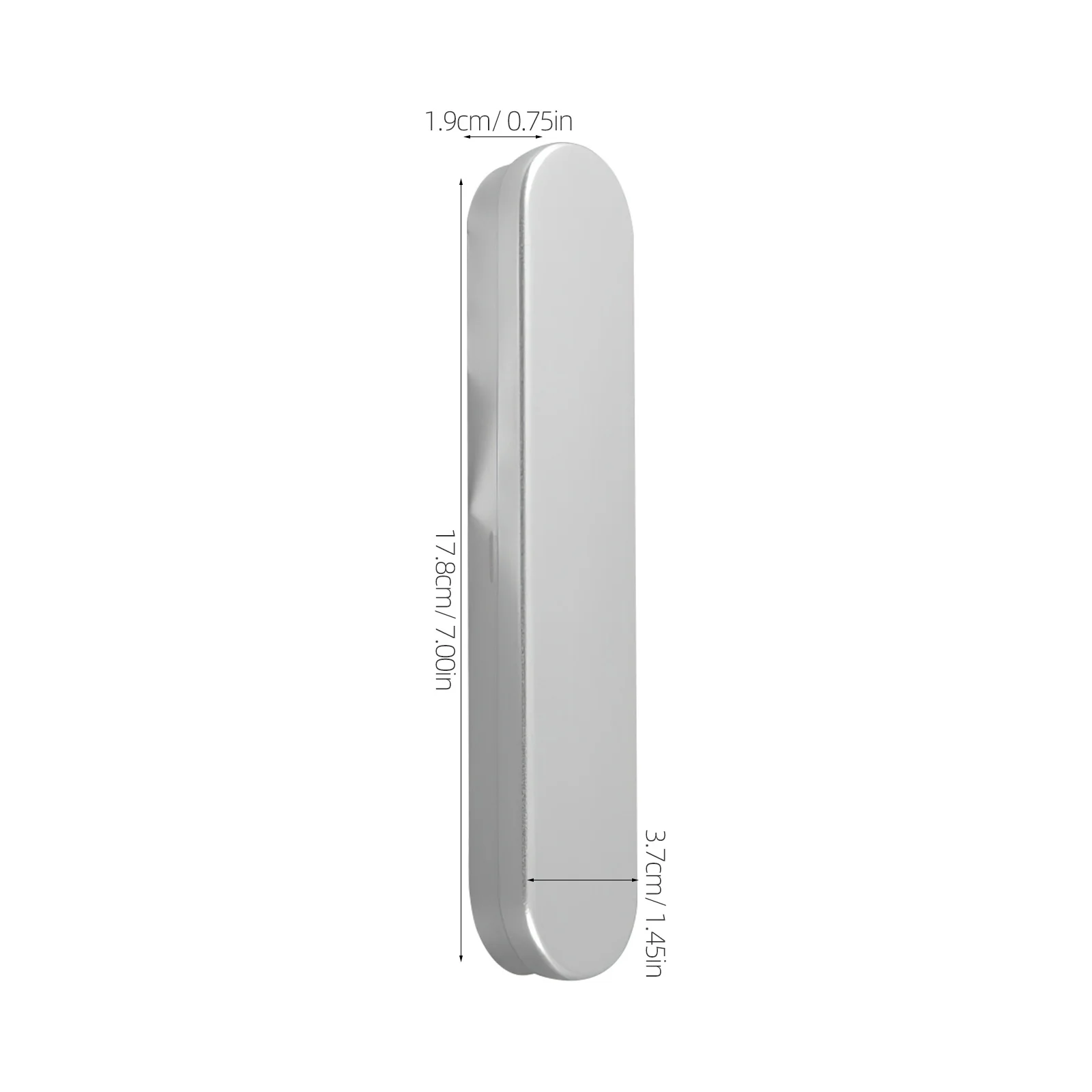 5Pcs Household Pen Box Tinplate Metal Container High End Finish Multi Functional Storage Case for Office School Home