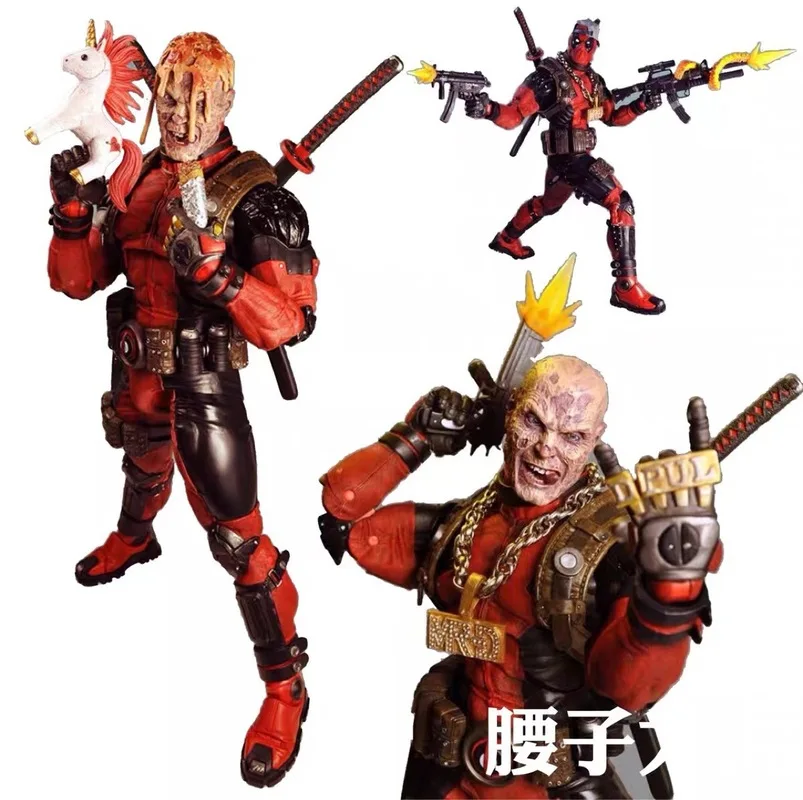 

NECA Official Deadpool Avengers X-Men DP 2nd Generation Super Deluxe Edition Posable Action Figure Model 8Inches Collectible Toy