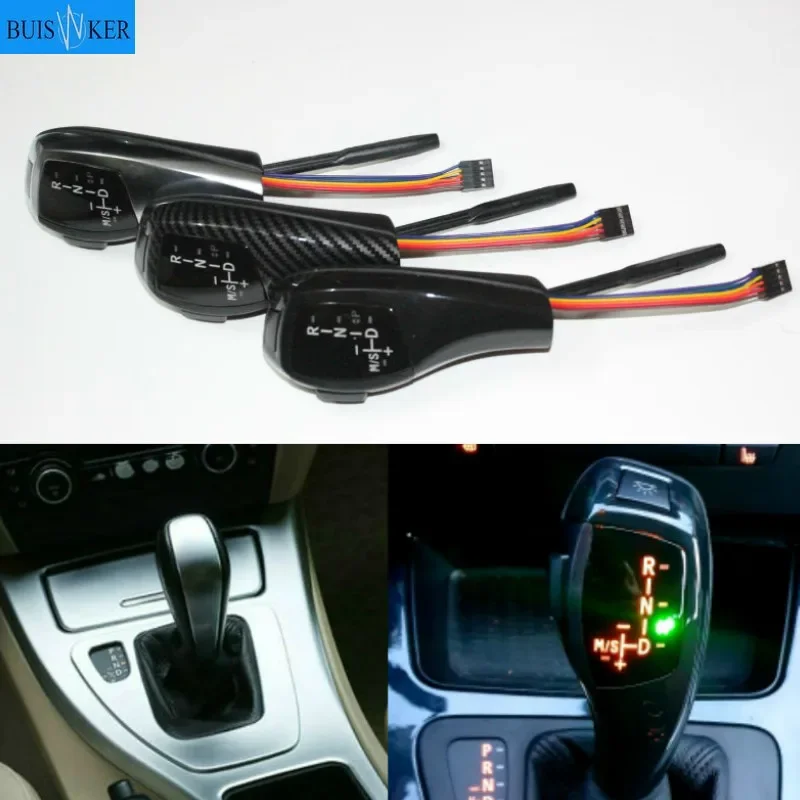 

LED Gear Shift Knob Shifter Lever For BMW 1 3 5 6 Series E90 E60 E46 2D 4D E39 E53 E92 E87 E93 E83 X3 E89 Automatic Accessories