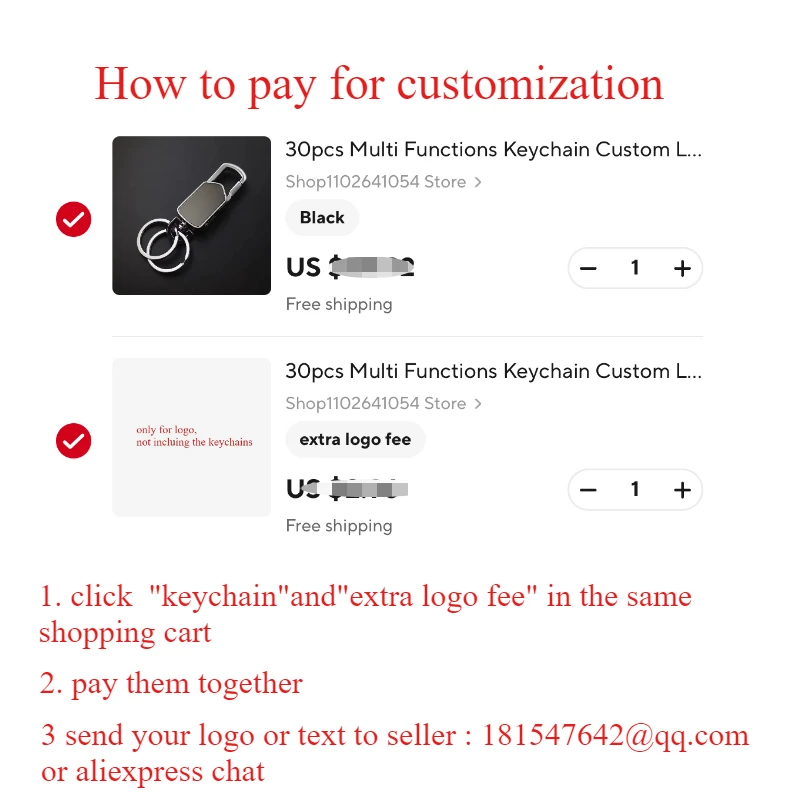 30 قطعة سلسلة المفاتيح المعدنية الشخصية النقش شعار النص الخصر معلقة حامل مفتاح السيارة رمز الاستجابة السريعة المخصص للترويج هدية