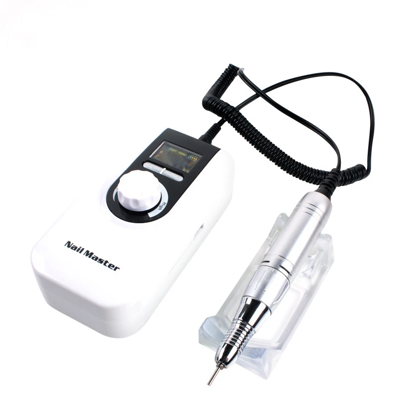 2022 New Arrival 25W Multi Function 35000RPM Rechargeable  Portable Electric Nail Drill Machine Manicure Pedicure Set Nail Tools