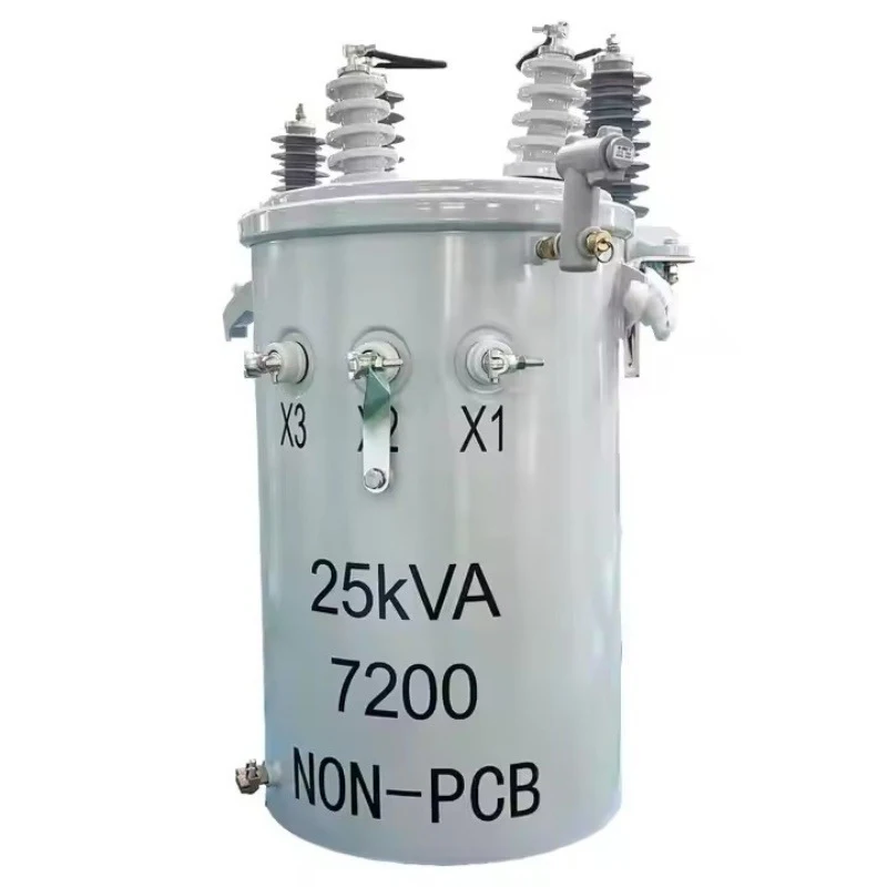 Single Phase Pole Mounted Transformer 10KVA 100KVA 220V Dual 10KV/11KV Prices 15KVA 25KVA 37.5KVA 50KVA 100KVA 375KVA Models