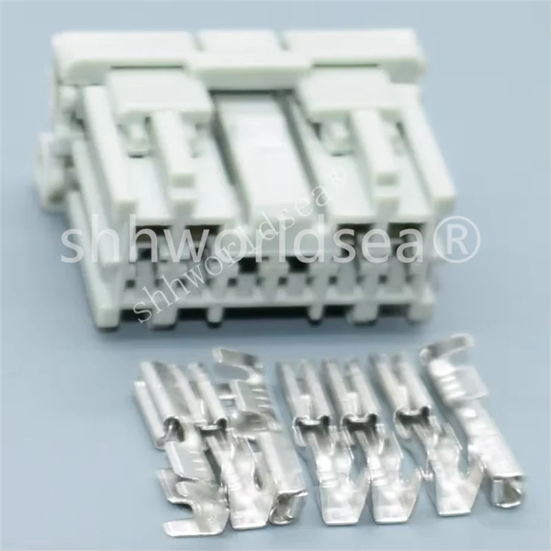 Shhworldsea 2/100Sets 10 Pin 2.2mm 6098-0249 6098-0250 Automotive Connector Sockets With Terminal Female Male Plug