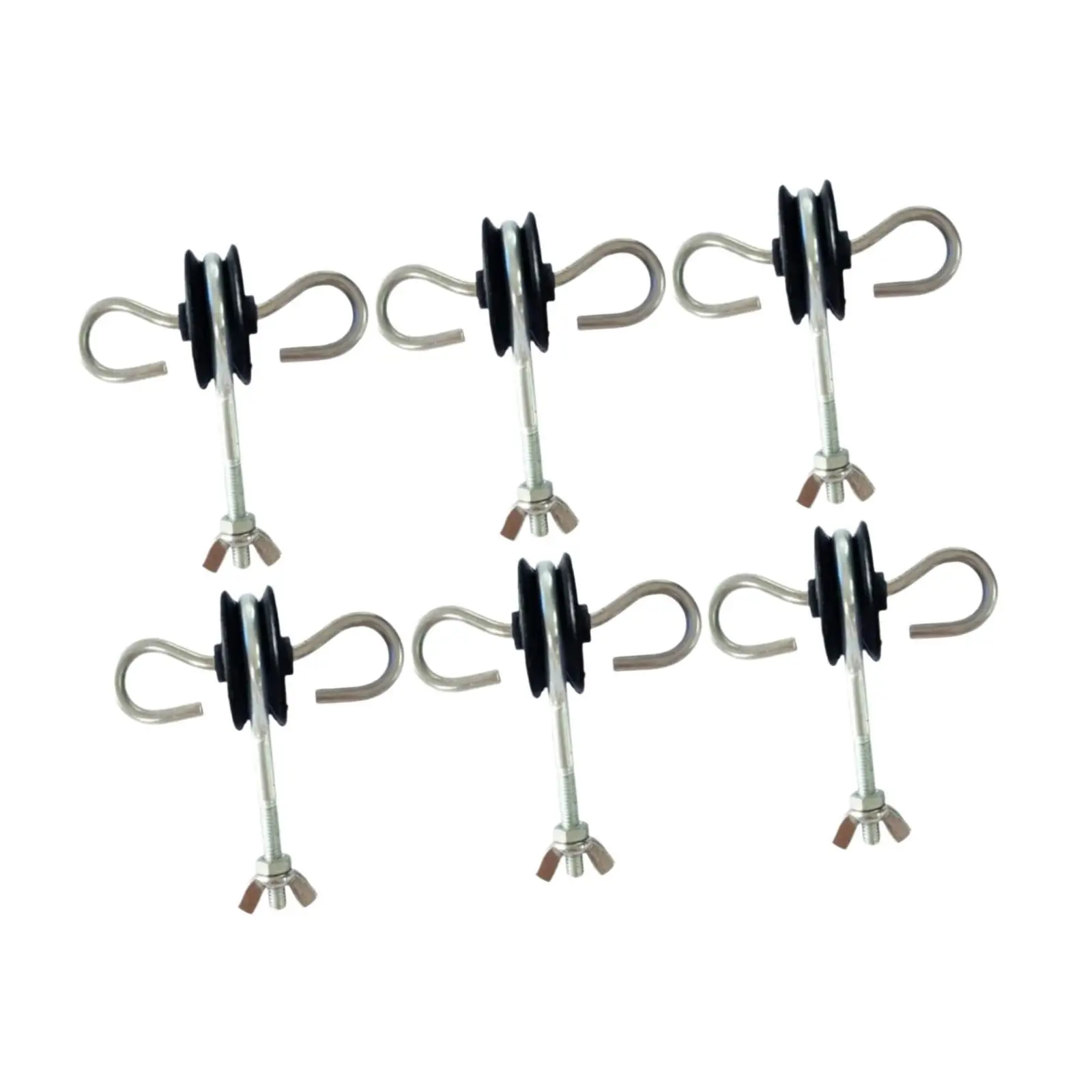 Field Defend Electric Fence Anchor Stainless Steel Easy Screw T Post Gate Handle for Agricultural Use