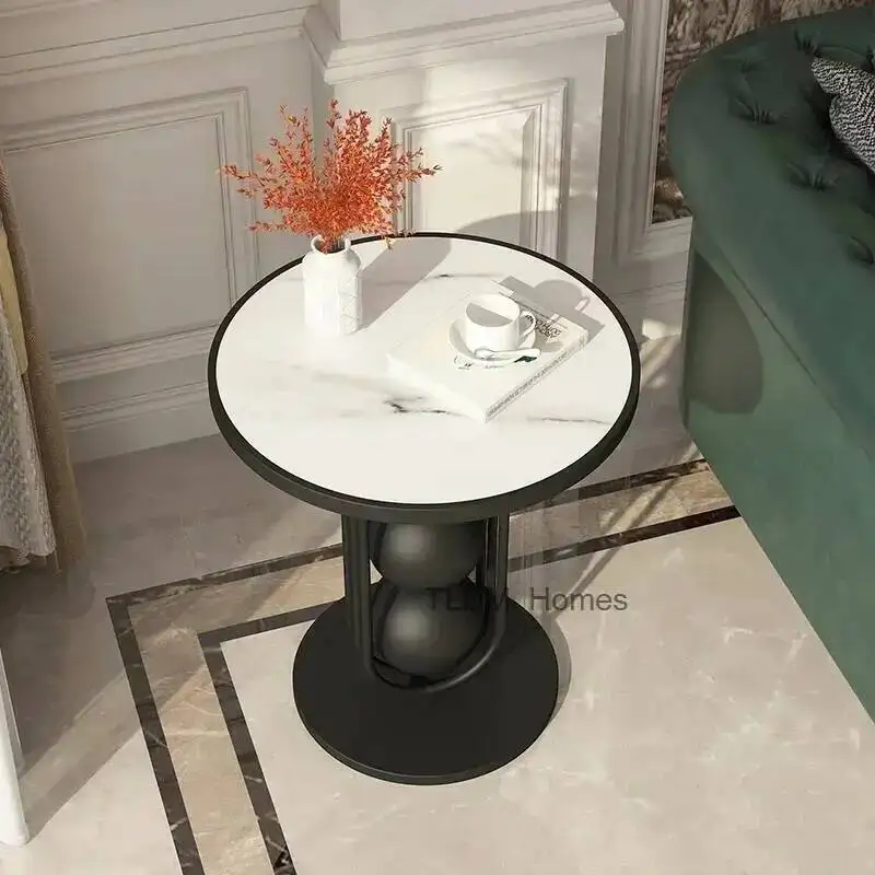 Nordic mesas de mármore chá jardim vaidade café mesa redonda luxo mesas centro centro mesa para sala quarto móveisljyxp