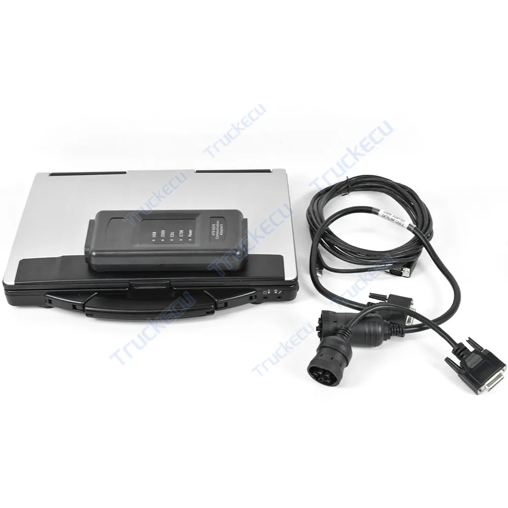 CF53 laptop for C-A-T construction machinery diagnostic scanner tool Communication Adapter 4 Ethernet Cable ET4  478-0235