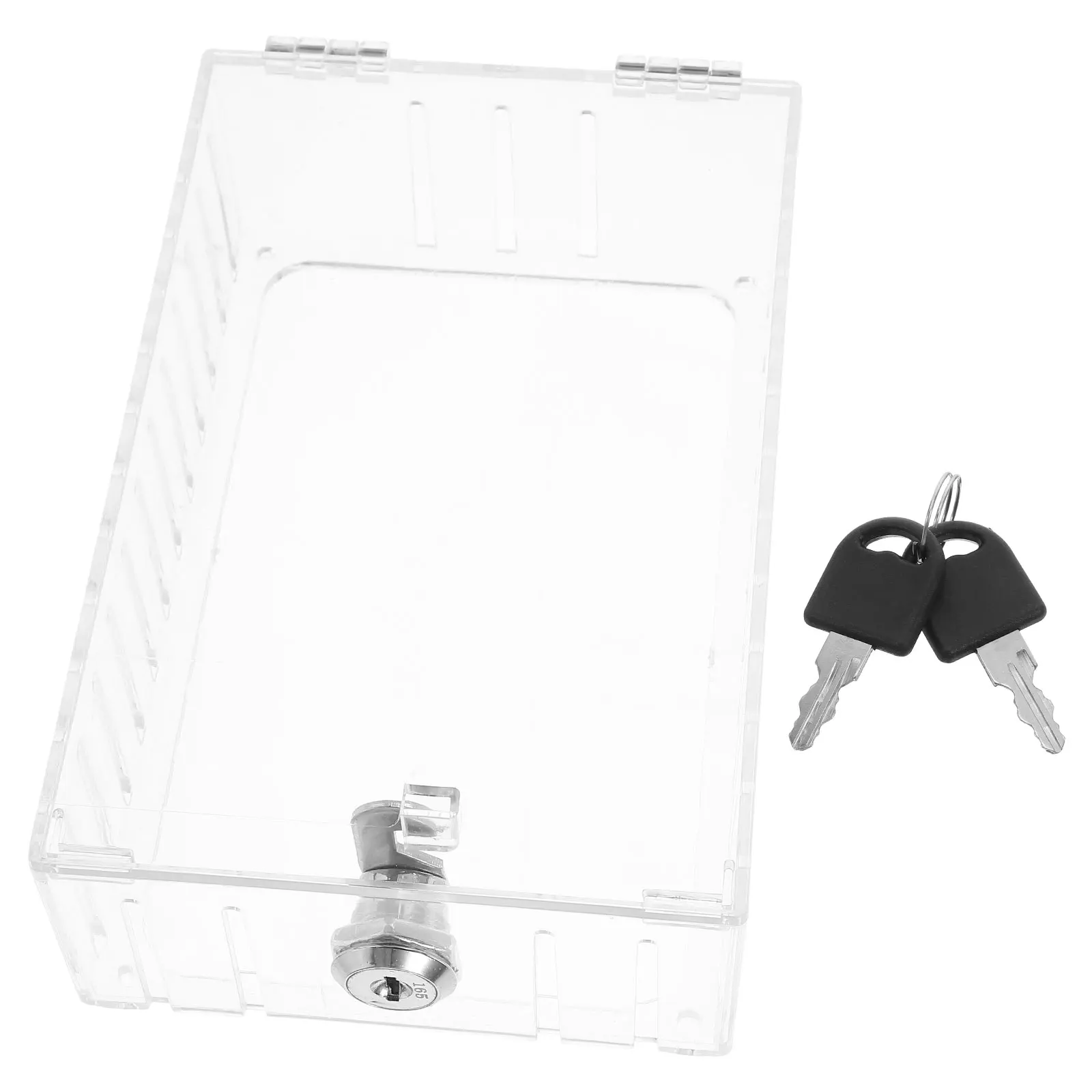 

1 Set Universal Replacement Guard Mount Clear Plastic Protection Case Home Use Replacement Box Wall Guard Control