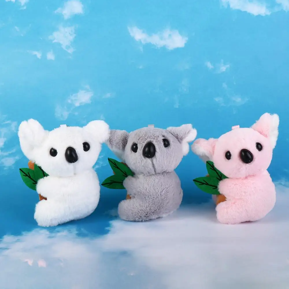 พวงกุญแจรูปสัตว์น่ารักสำหรับกระเป๋าเป้สะพายหลัง พวงกุญแจโคอาลา