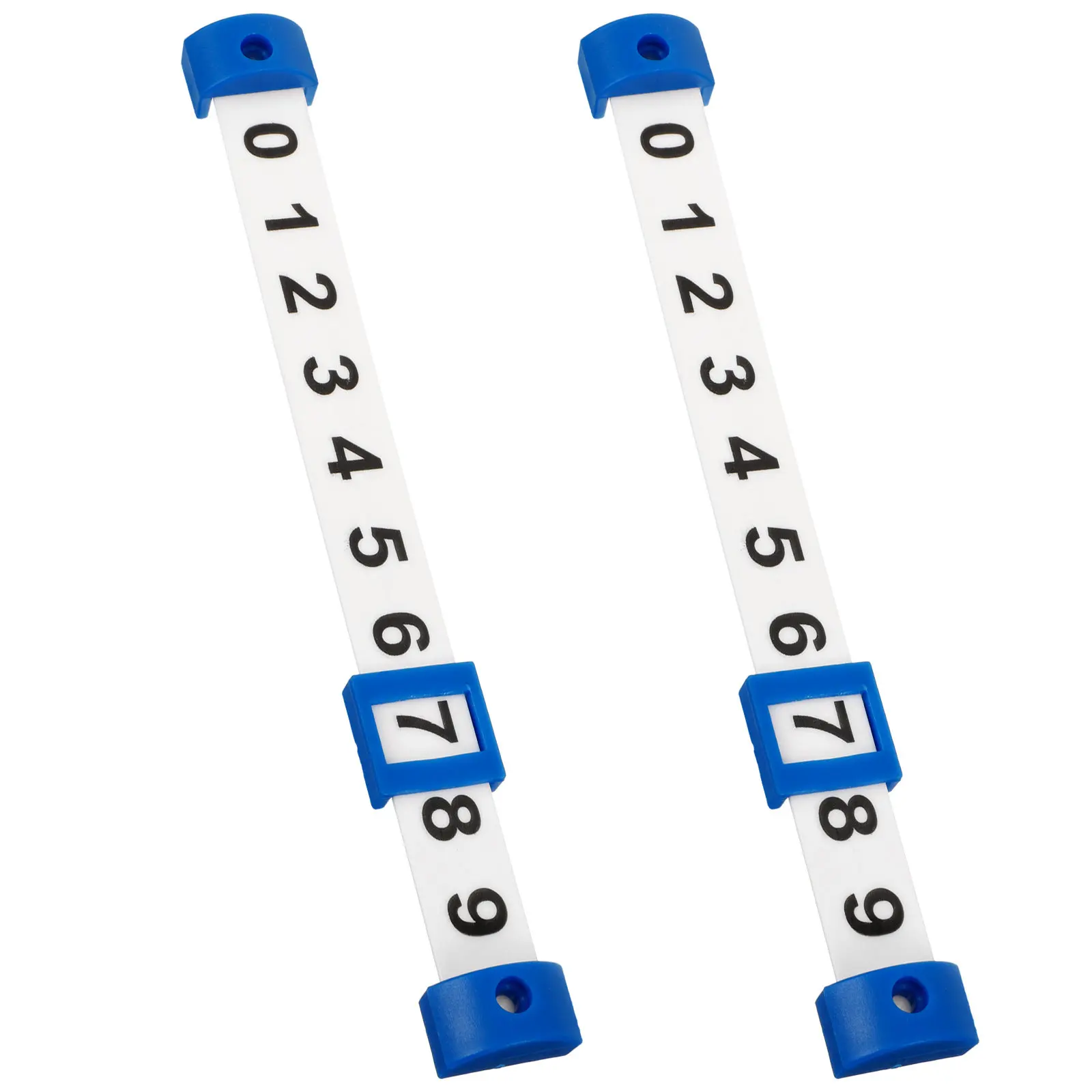 

2Pcs Foosball Soccer Score Counters High Quality Sturdy Plastic Table Soccer Scoring Markers Easy Storage Versatile Table Game