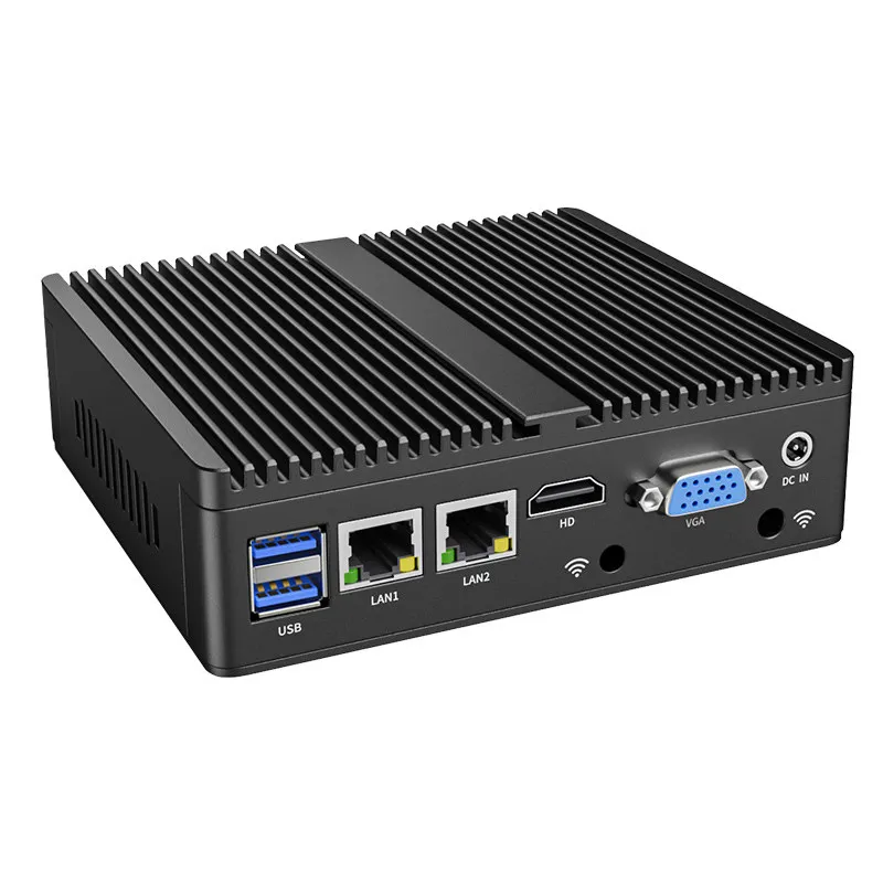 J6412 quad core J1900 mini host quad core dual network dual string N2840 embedded RS232 serial port RS485 control 9-pin DB9