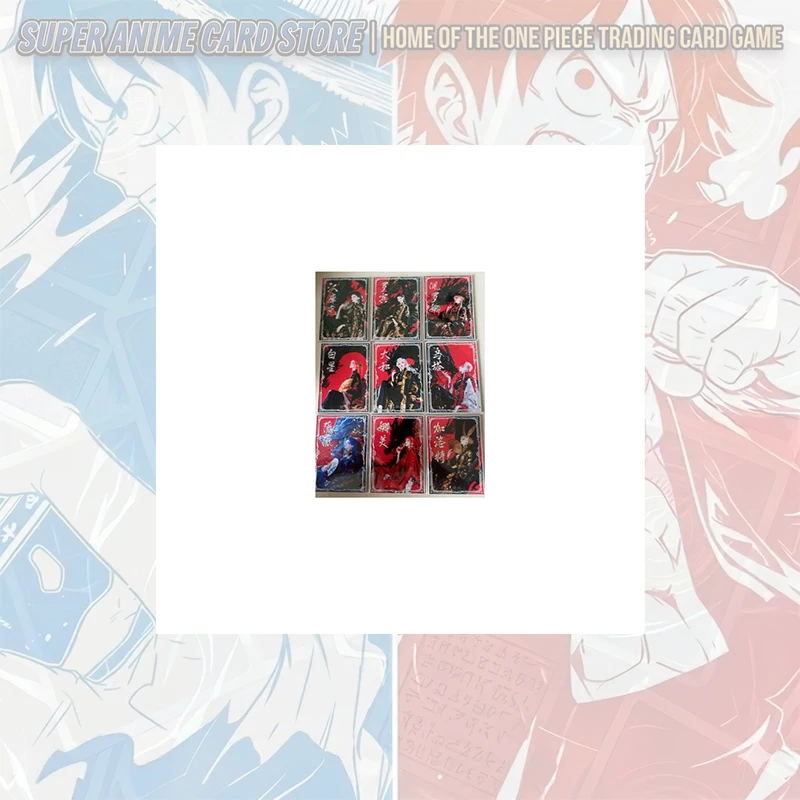 Japanese Anime ONE PIECE Resin Cards Nefertari D Vivi Boa Hancock Nico Robin Yamato NAMI Shirahoshi Perona Collectible Cards