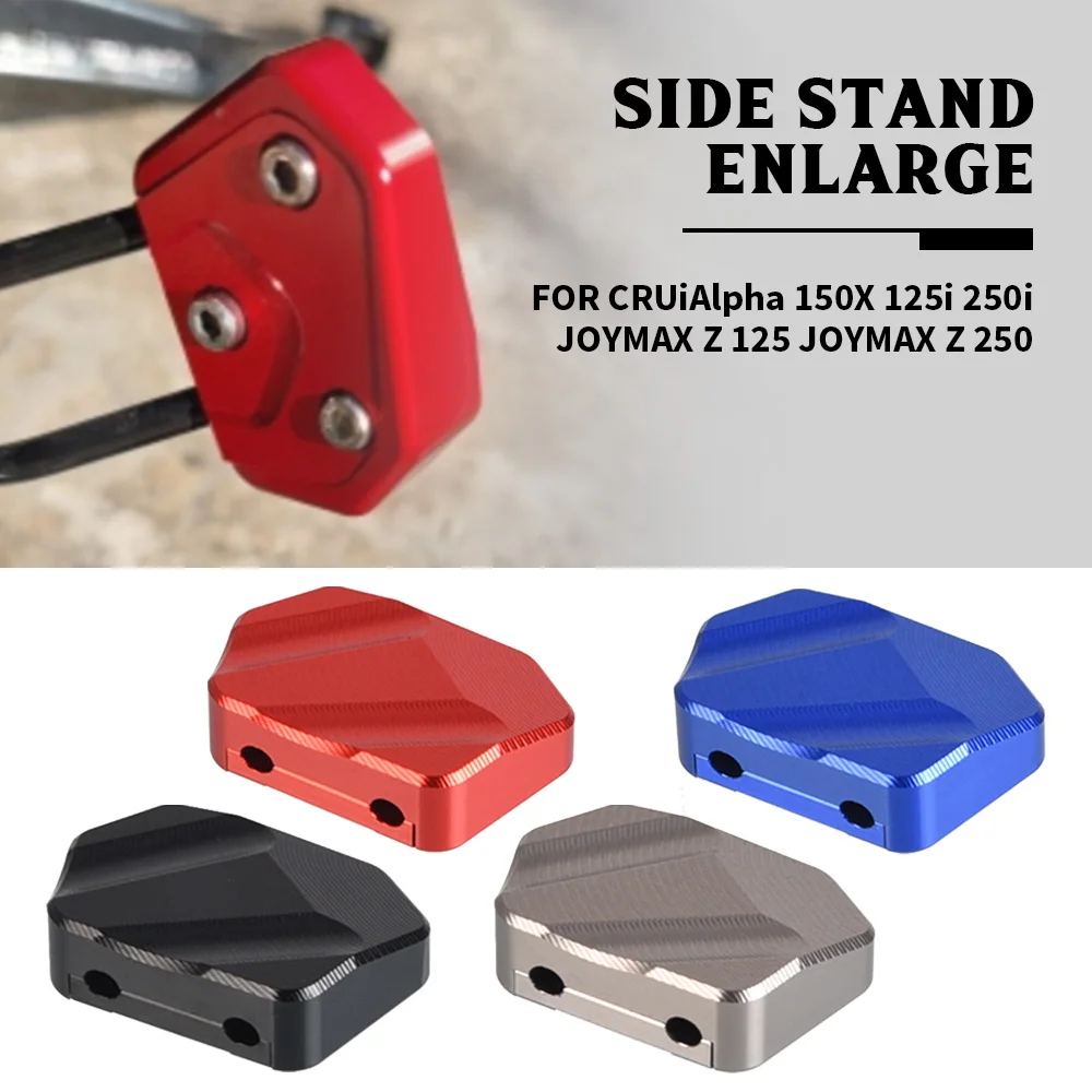 

Side Stand Pad Plate Kickstand Foot Enlarger Support Extension FOR SYM CRUiSYM Alpha 150X 125i 250i 300i JOYMAX Z 125 250 300