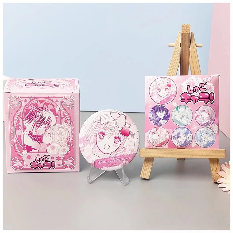 

Shugo Chara Hinamori Amu Tsukiyomi Ikuto Hotori Tadase Second Dimension Cartoon Peripheral Characters Round Badges
