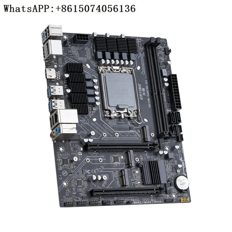 H610 motherboard game esports computer installed DDR4 Intel1700 processor 12th generation 13th generation.