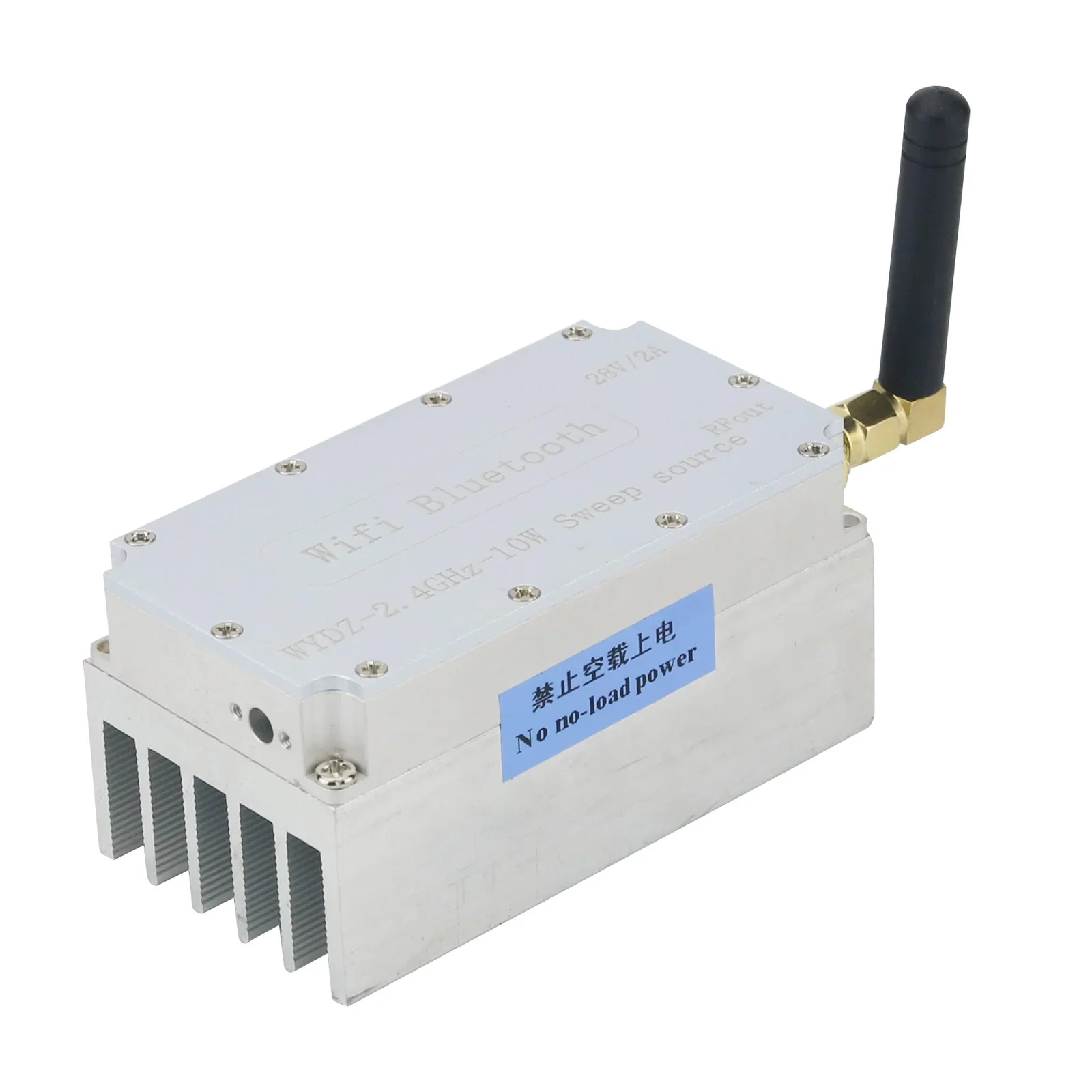2026 WYDZ-2.4GHz-10W Sweep Source WiFi Sweep Frequency Signal Source 10W Output VCO RF Generator with Heat Dissipation Function