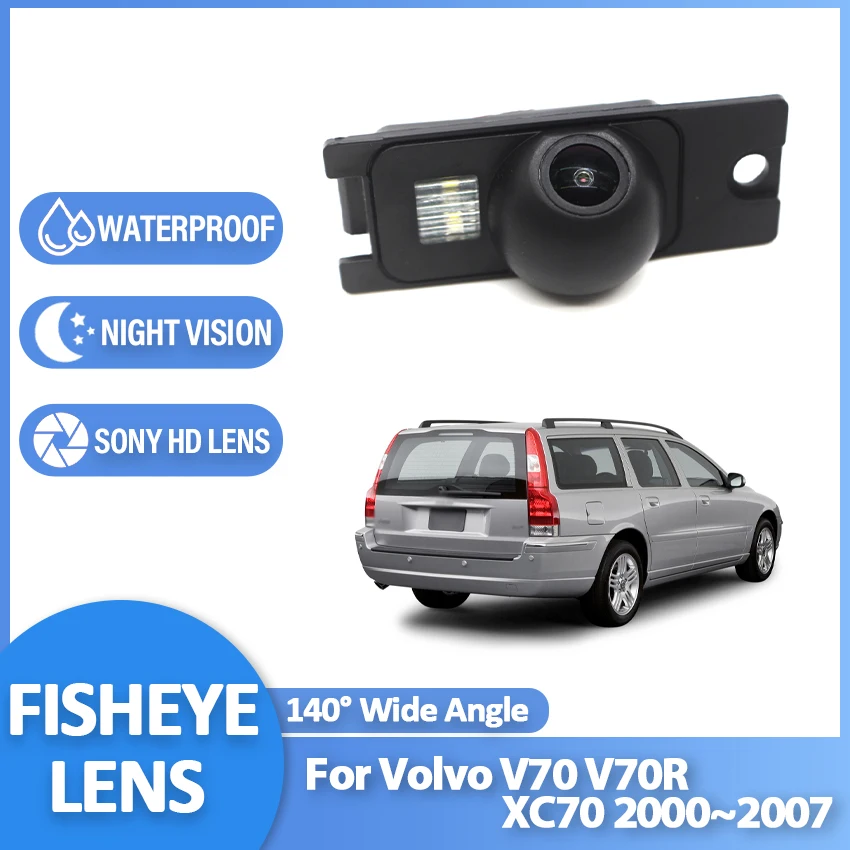 Rear View Camera For Volvo V70 v70R XC70 2000~2006 2007 CCD Night Vision Reverse Camera Backup Camera License plate camera