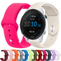 Silicone 20mm 22mm Watch Strap For Garmin Venu 3 2/SQ 2 Plus Band Forerunner 265 255 165 168 245 Music Vivoactive 4 5 3 Bracelet