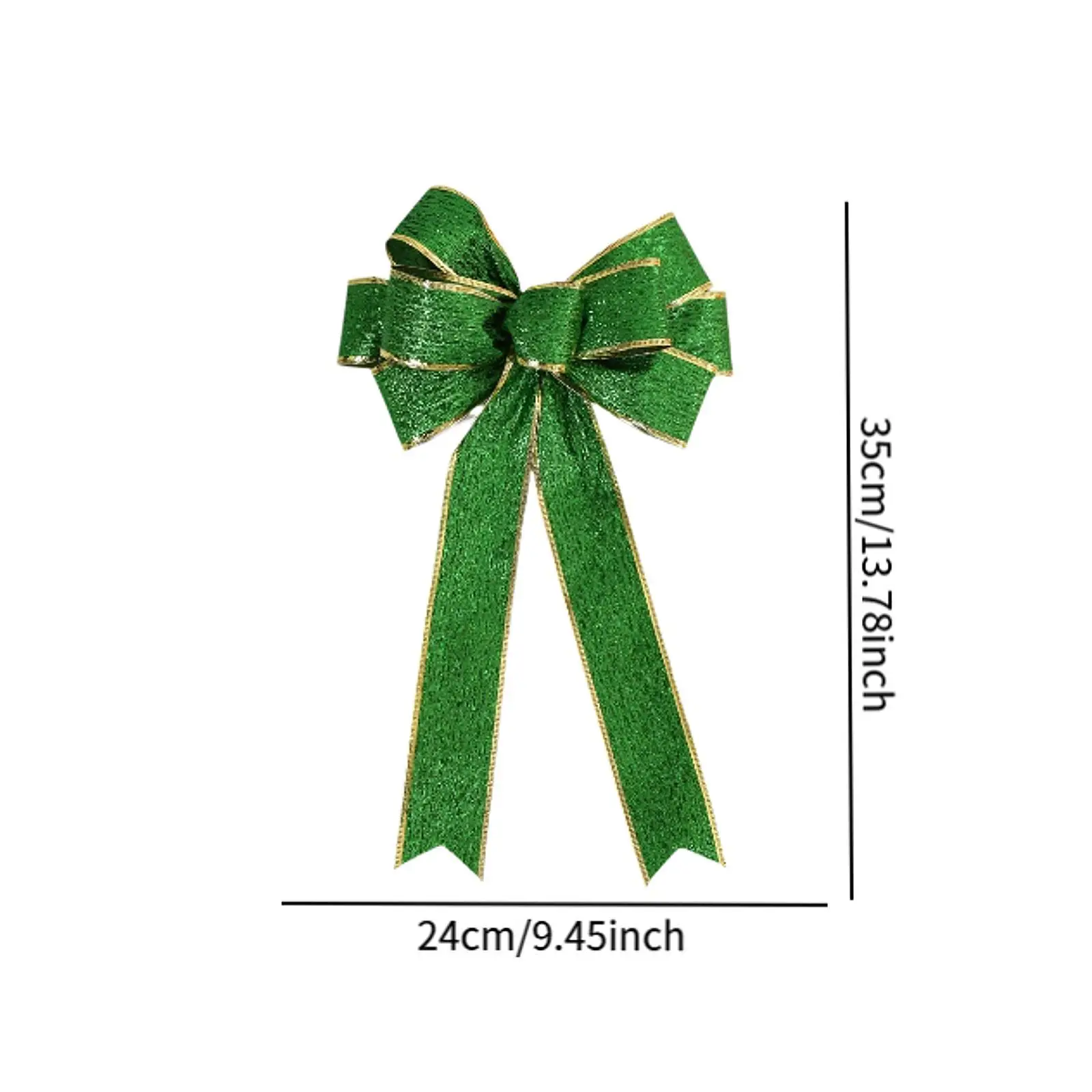 ST. Patrick's Day Bow Decorative Versatile Holiday Festival Green Decoration
