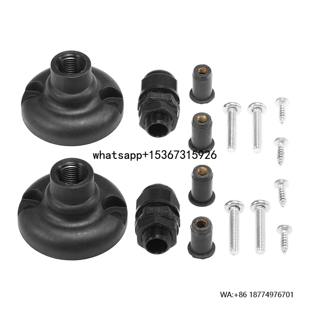 

Universal Kayak Canopy Mount Base Hardware Kit 1 Pair For Boat Canoe Awning Sun Shade Water Tools Boating Kayak Accessories