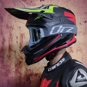 Fora de estrada capacete da motocicleta bicicleta downhill am dh mountain bike capacete cruz casco motocross 12 principais vendas capacete fly motocross - №5