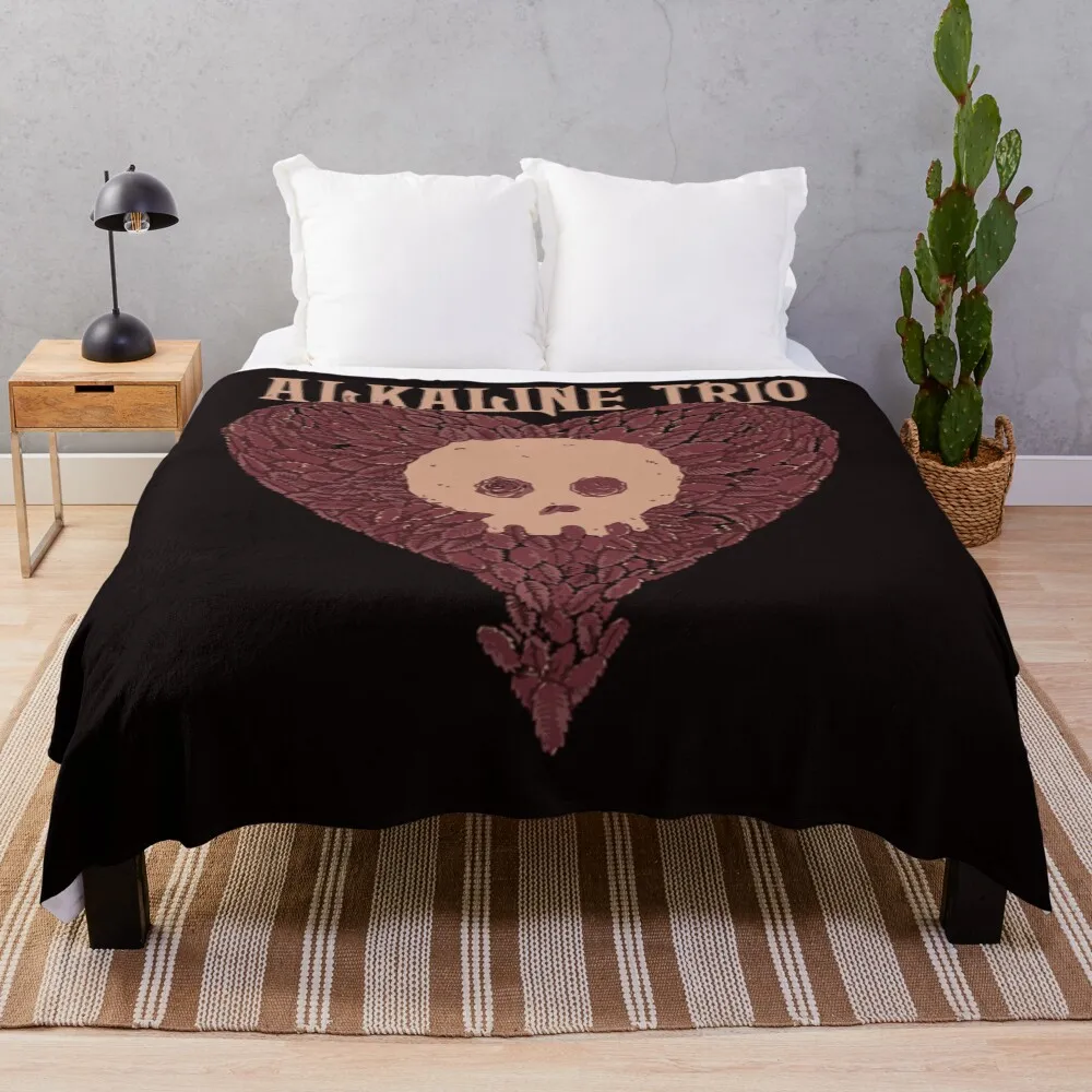 

Alkaline trio logo Throw Blanket