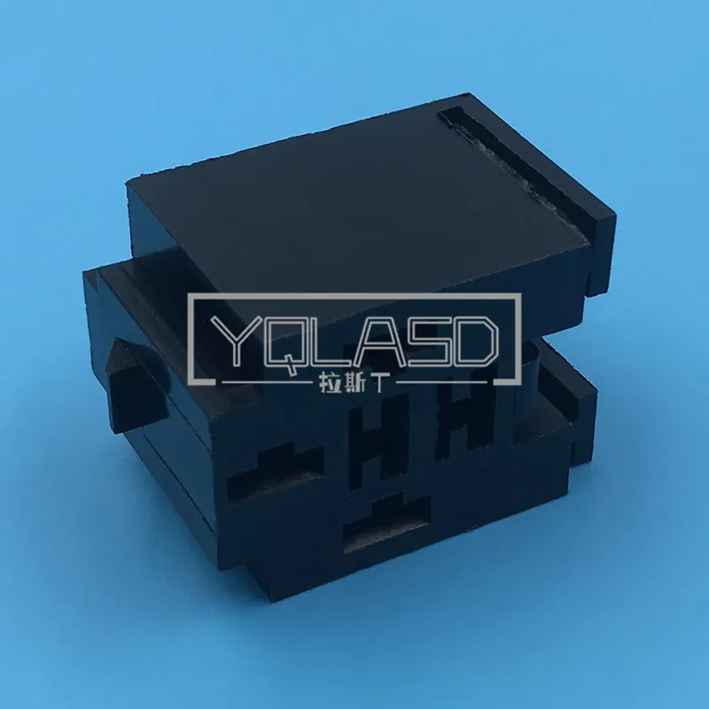 1 Set 5 Way 6.3 Series Car Relay Harness Connector Auto Unsealed Electrical Socket AC Assembly Automotive Modification Parts