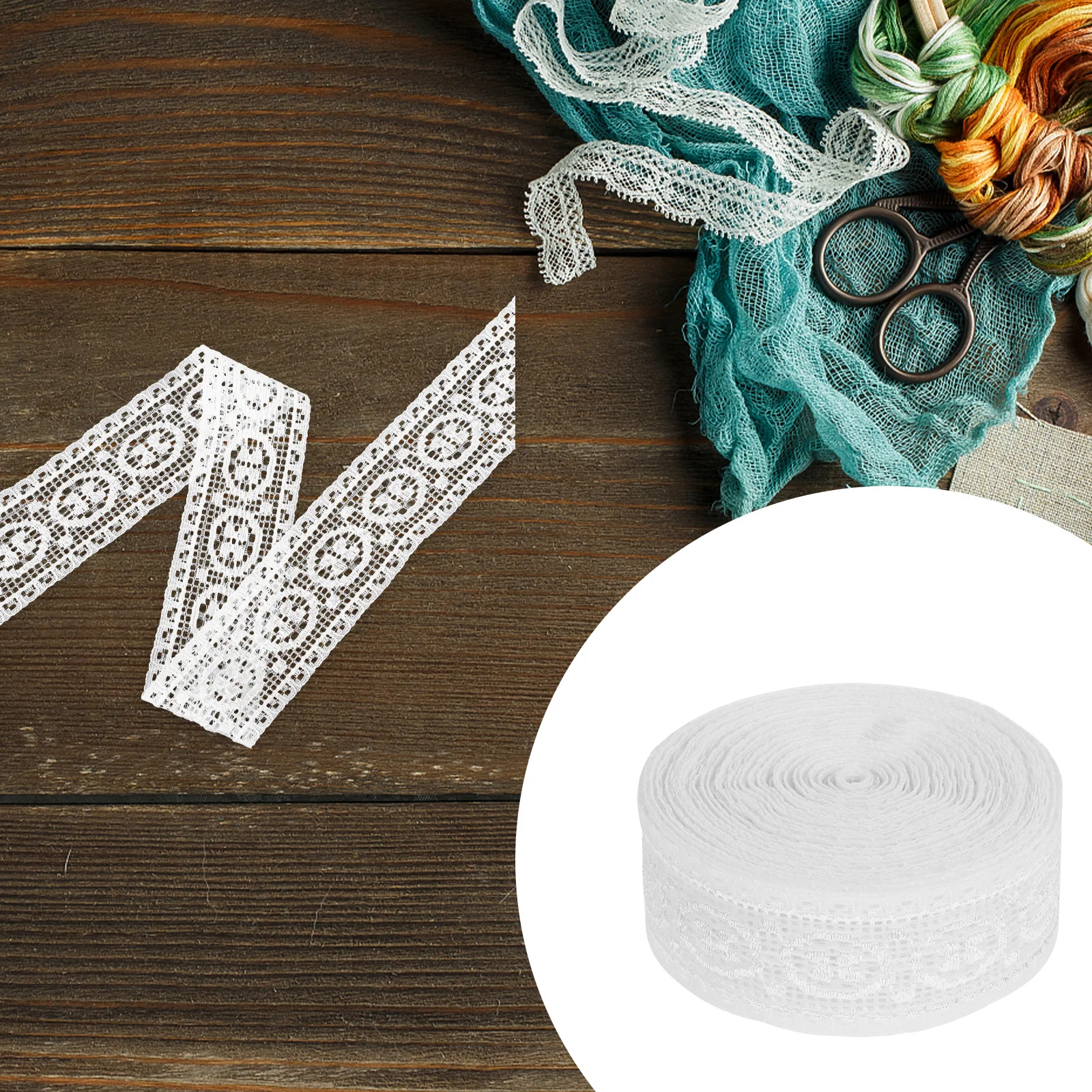 

Hollow Out Lace Trim for Clothing Underwear DIY Decorative Sewing Material Exquisite Elastic Lace Accessories Garment Neckline