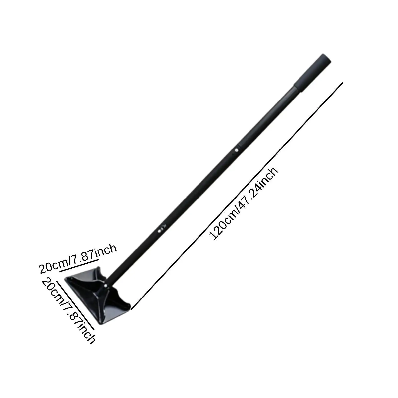 Ground Tamper Steel Material Landscaping Compaction Tool for Stable Driveway Garden Crushed Rock Project