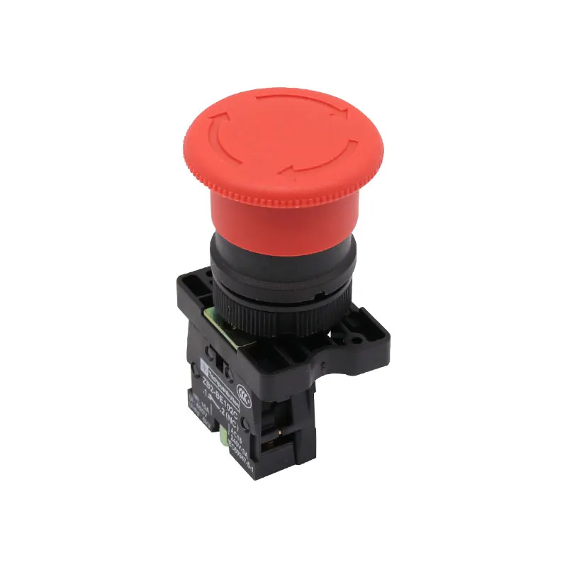 XB2-ES642 Push Button Switches Mushroom Head Turn To Release XB2-ES442 XB2-ES542 Push Button Switch