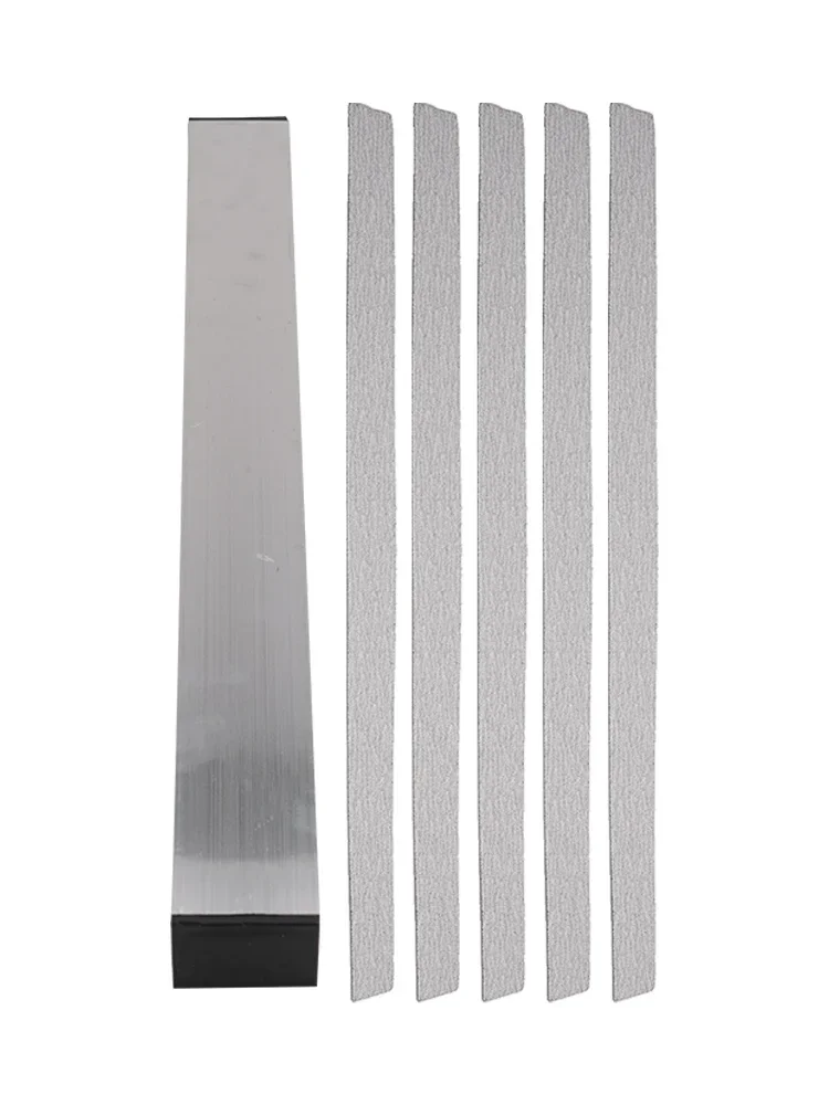 Stainless Steel Aluminum Alloy Fret Sanding Leveler Accessories Guitar Replacement With Sandpaper Exquisite Study