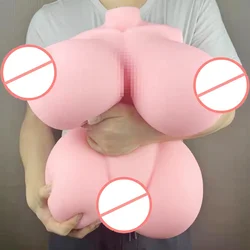 MRL big breasts Sex Doll Male Realistic Vagina Silicone Airplane Cup Masturbator Silicone Sex Dolls Toys for Men Pocket Pussy