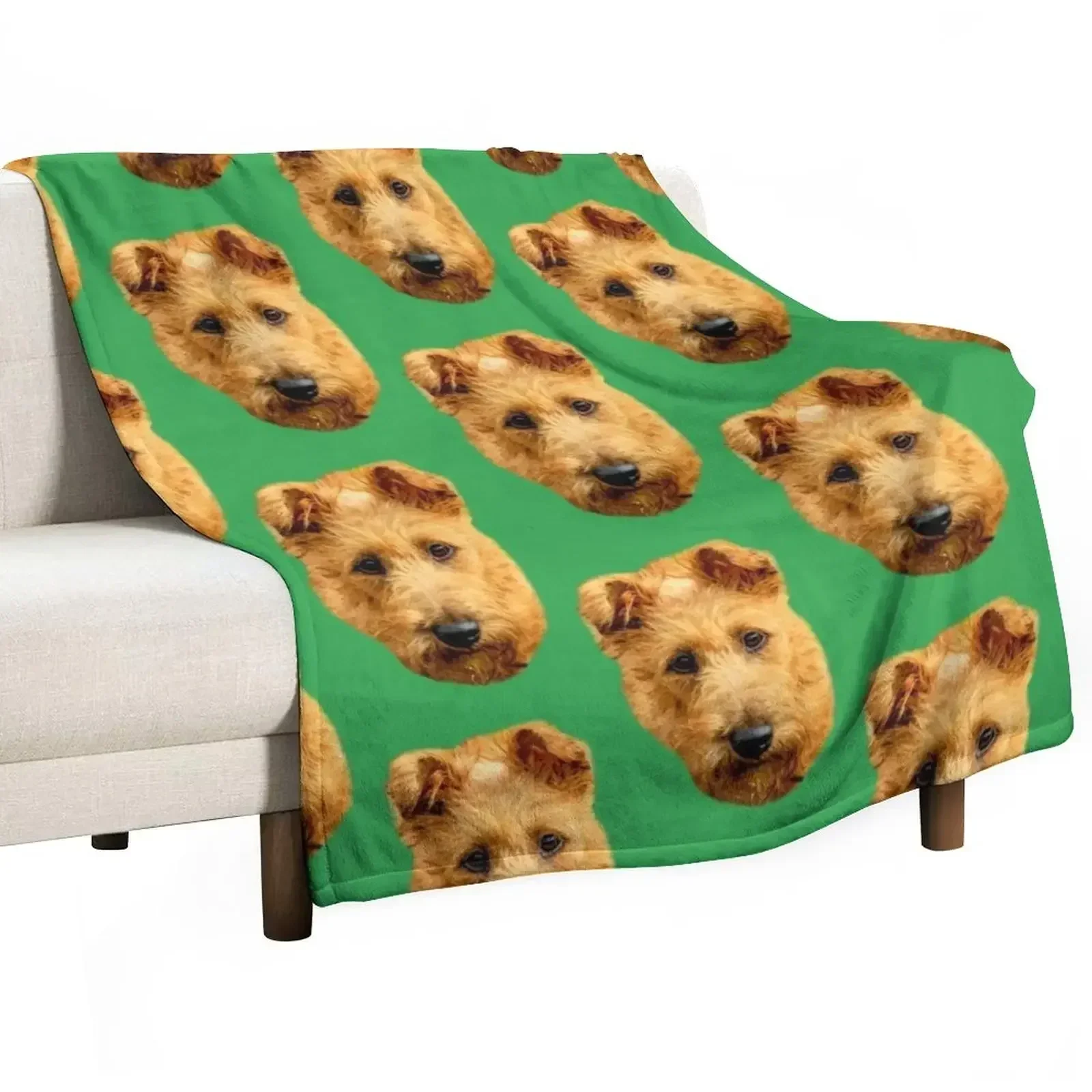Irish Terrier Throw Blanket blankets and throws bed plaid Shaggy Sleeping Bag Decorative Throw Flannel Fabric Blankets