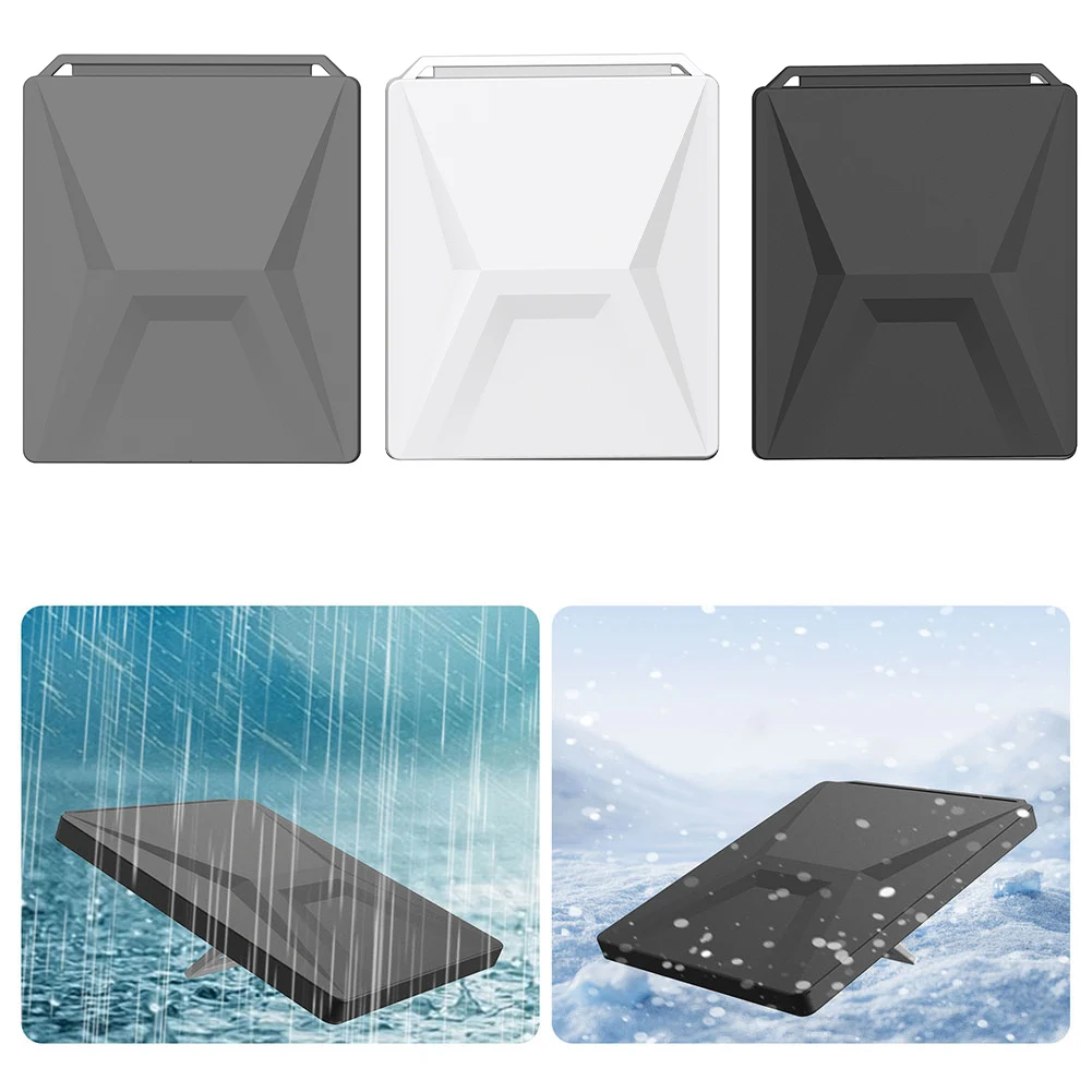 For Starlink Mini Silicone Case Silicone Material Skin-friendly Bagged Black/white/grey Anti-slip Anti-skid