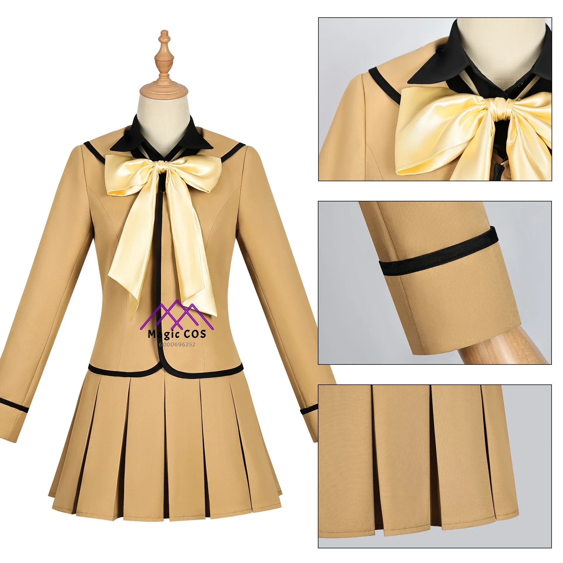 Nanami Momozono-Costume de Cosplay Kamisama, Uniformes Scolaires de Dessin Animé, Tenue de Carnaval de Noël