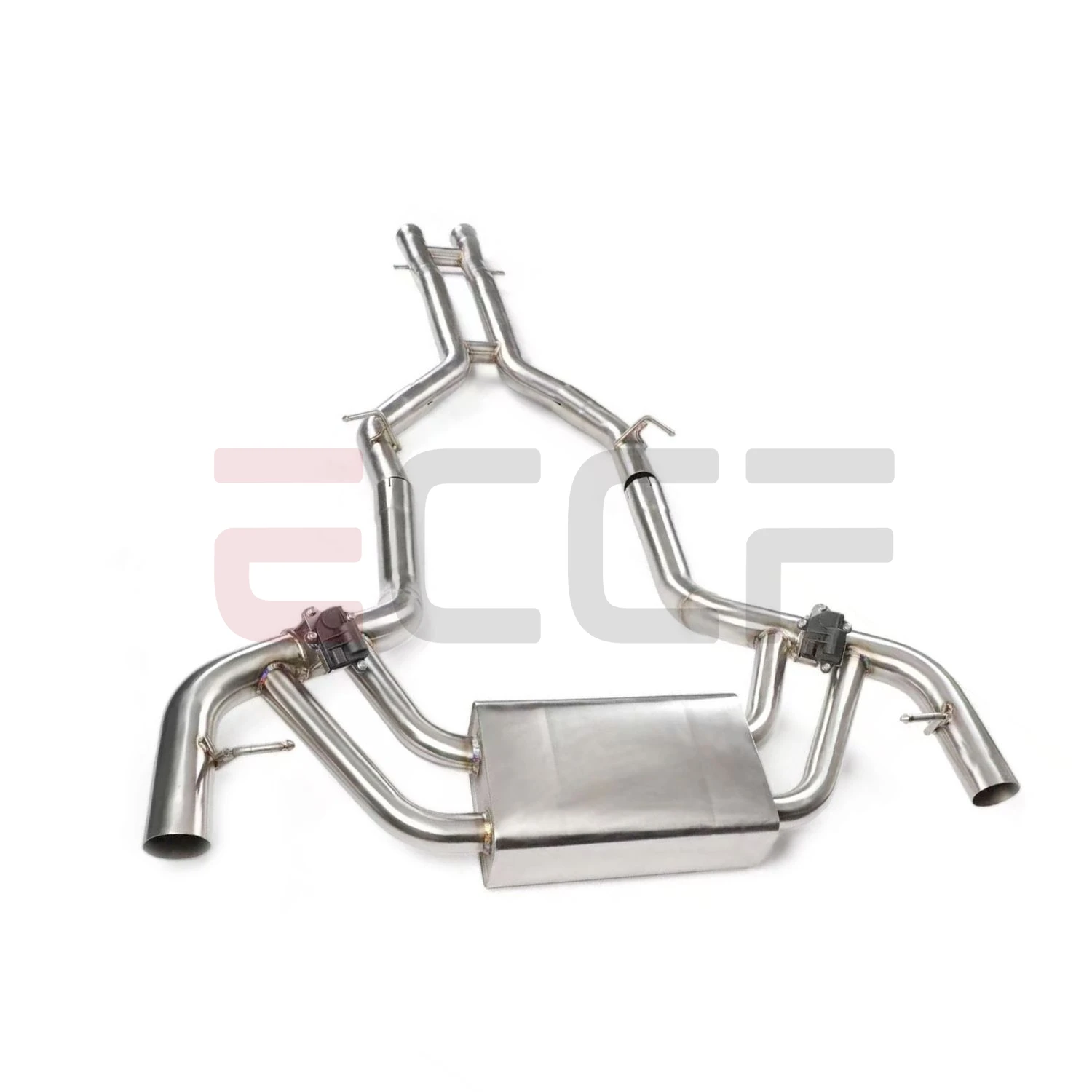 Sporty Stainless steel Catback Exhaust FOR Mercedes AMG GT GTS GTC GTR Aggressive Sound Plug and Play Performance Upgrade
