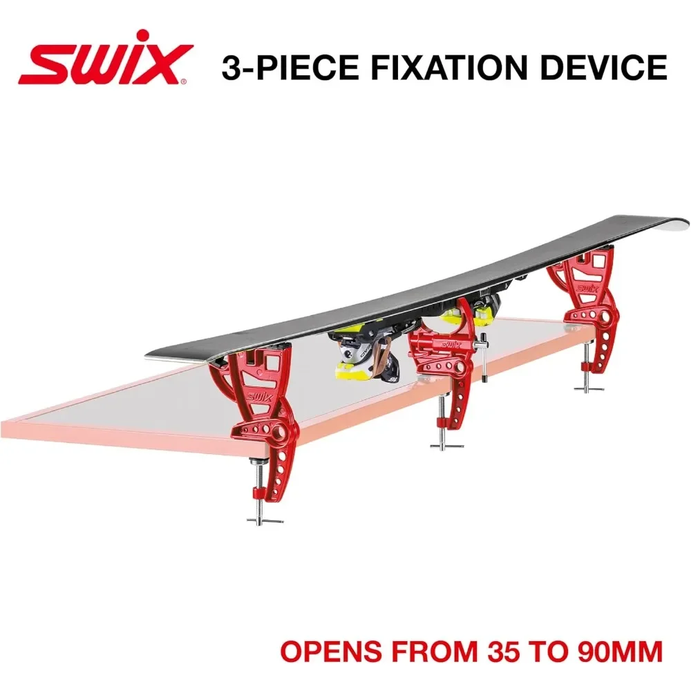 Лыжные тиски из трех частей — губки 20 мм, отверстие 35–90 мм, 60/90 °   Угловы