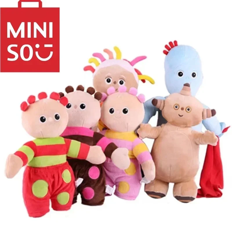 

Горячее предложение Miniso Kwaii в ночном саду Makka Pakka & iggle Piggle & upsy Daisy & tombliboos Мягкие плюшевые игрушки подарок для детей на день рождения