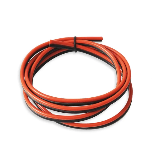 Imagen 2 del producto Cable de silicona rojo y negro de 2 pines, 22/20/18/16/14/12AWG, 12V, Cable de gancho paralelo para Panel Solar, batería de altavoz automotriz para coche