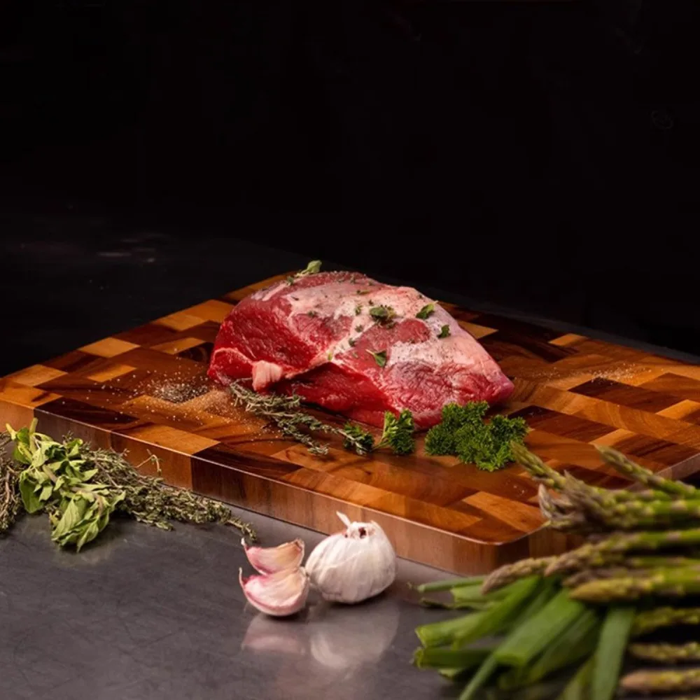 

Acacia Wood Splicing Chopping Board Double-sided Using Damp-proof Cutting Board Moldy Proof Rectangular Chopping Block Fruit