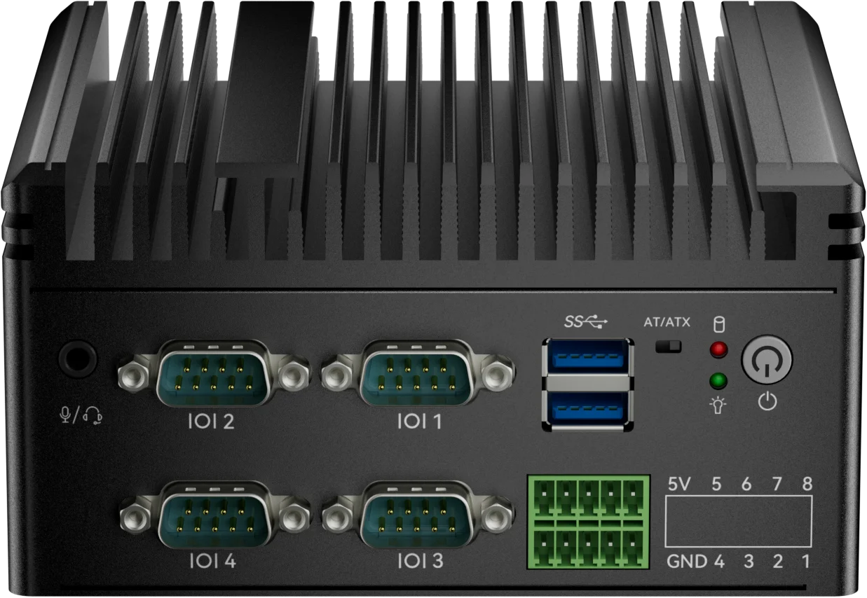 팬리스 산업용 미니 PC 12세대 N150 N100 DDR4 HD DP VGA 4xCOM Win11 듀얼 LAN Rt8111H GIPO 데스크탑 오피스 컴퓨터